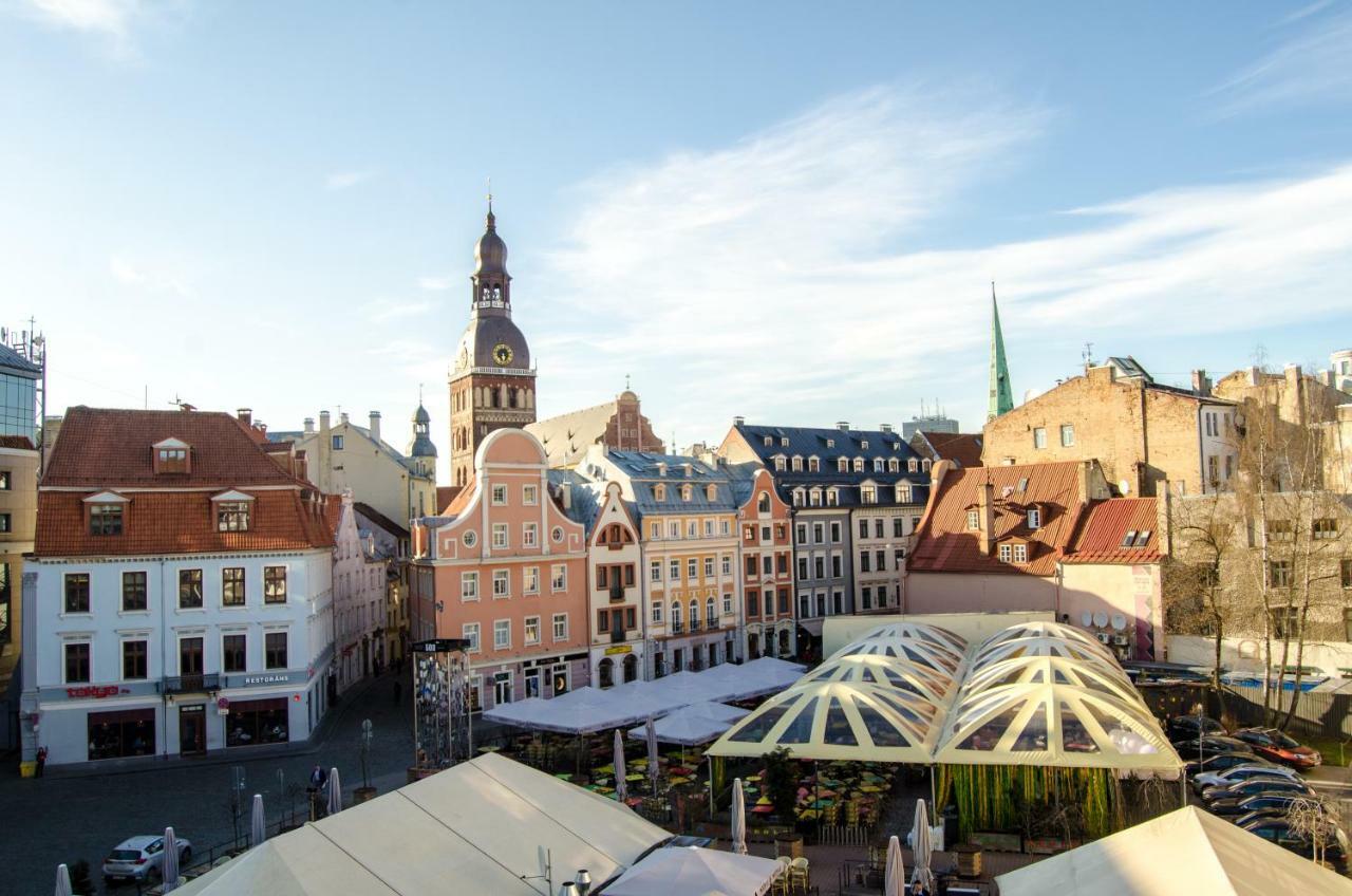 City Inn Riga Apartment, Town Towers With Parking Exterior foto